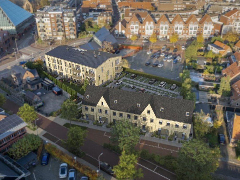 vredehof Fase 1 vogelvlucht